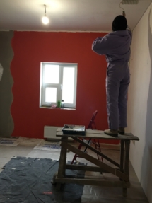 Guest bedroom painting